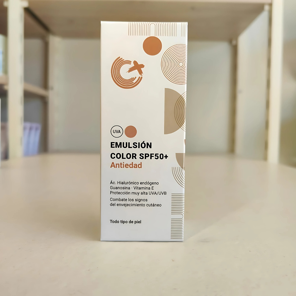 EMULSIÓN COLOR SPF 50+ ANTIEDAD 50ML